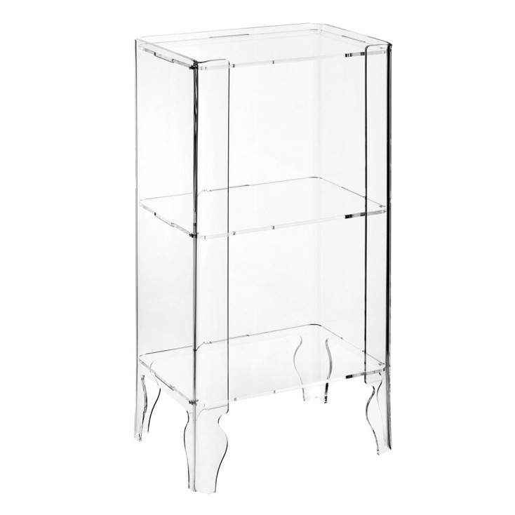 Consolle piccola per ingresso in plaxiglass dal design contemporaneo