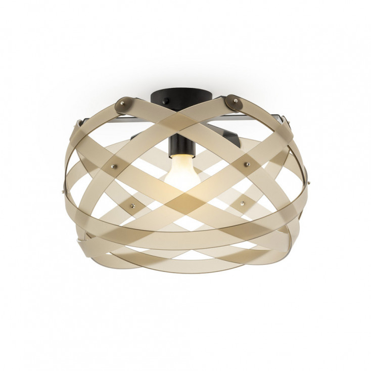 Plafoniera moderna con diffusore in plexiglass