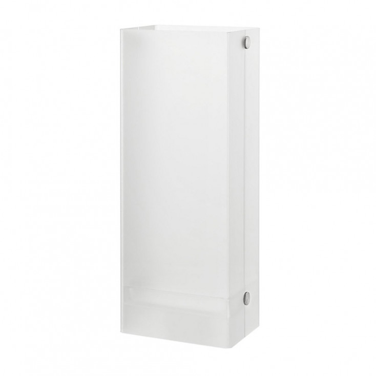 Portaombrelli con struttura in plexiglass dal design moderno