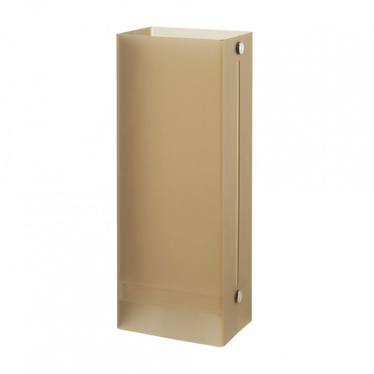 Portaombrelli con struttura in plexiglass dal design moderno