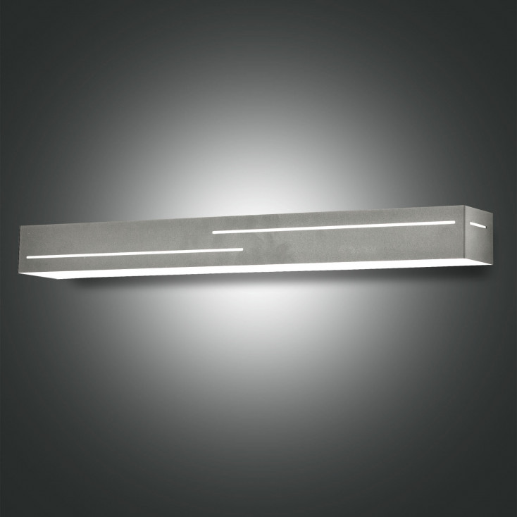 Applique da parete a LED grande con struttura in metallo dal design moderno