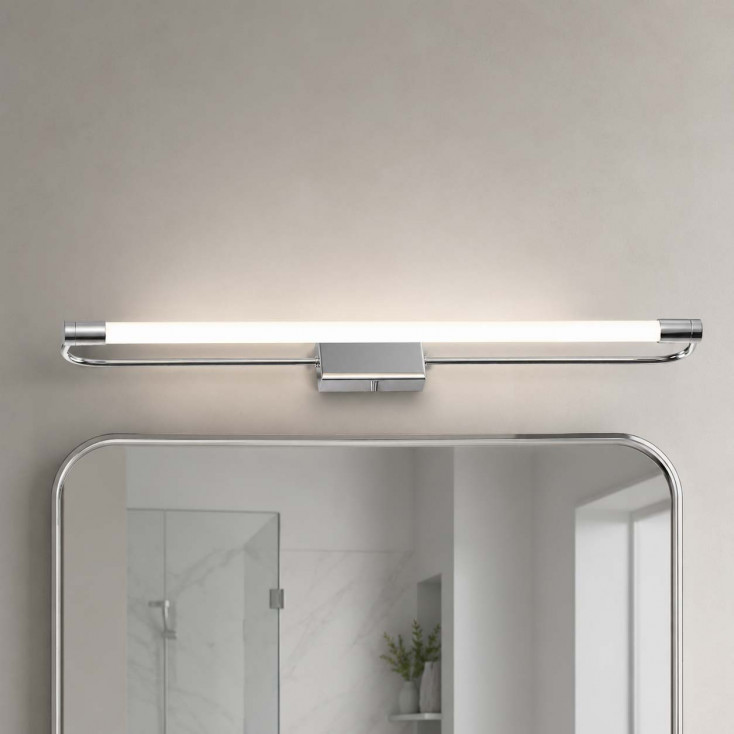 Applique da parete a LED media con struttura in metallo design moderno