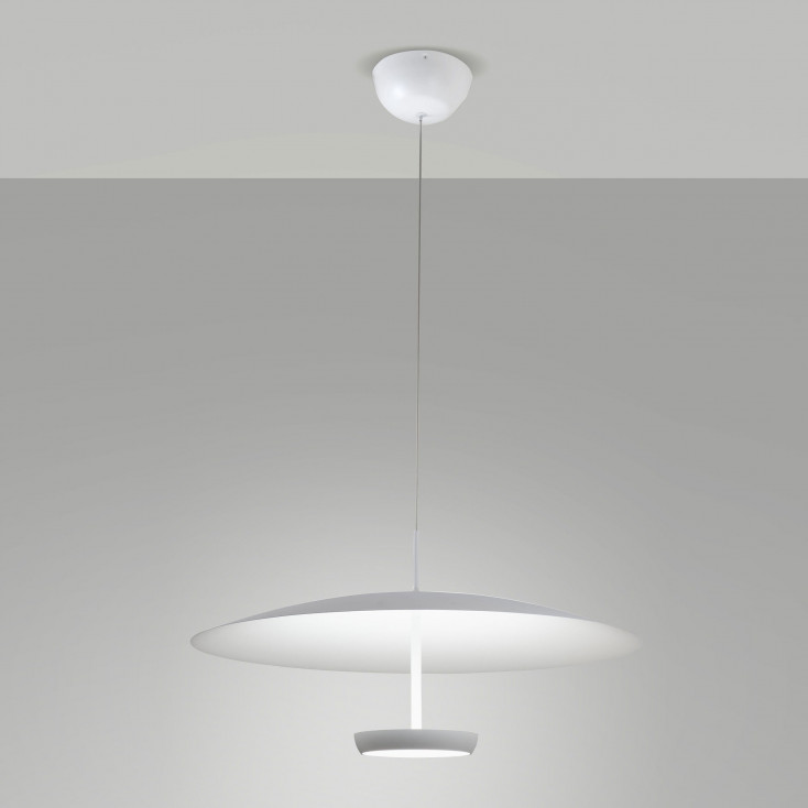 Lampada a sospensione moderna a LED dimmerabile diffusore in metallo