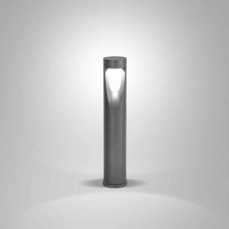 Paletto luce da giardino medio a LED da esterno in allumnio dal design moderno