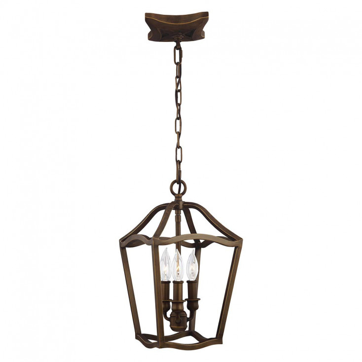 Lampada a sospensione piccola in acciaio dal design moderno con 3 lampadine
