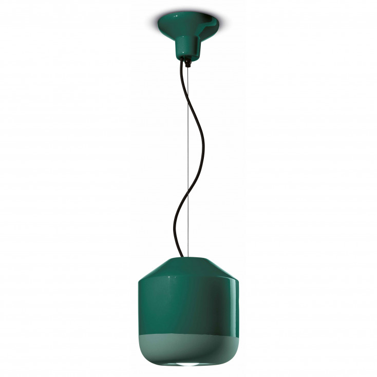 Lampada a sospensione con diffusore piccolo in ceramica dal design moderno decò