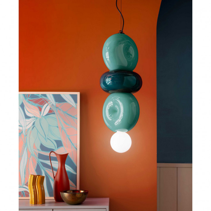 Lampada a sospensione in ceramica dal design moderno ed elegante