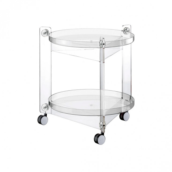 Carrello per cucina con 2 vassoi