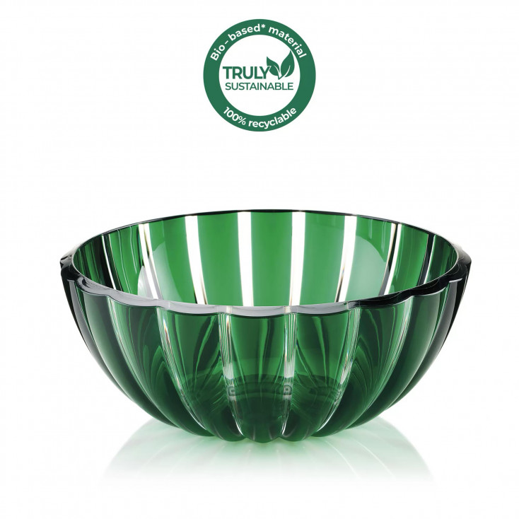 Ciotola large rotonda in eco-plastica dal design moderno