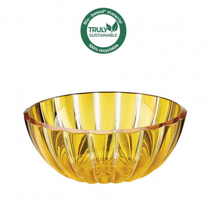 Ciotola media rotonda in eco-plastica dal design moderno