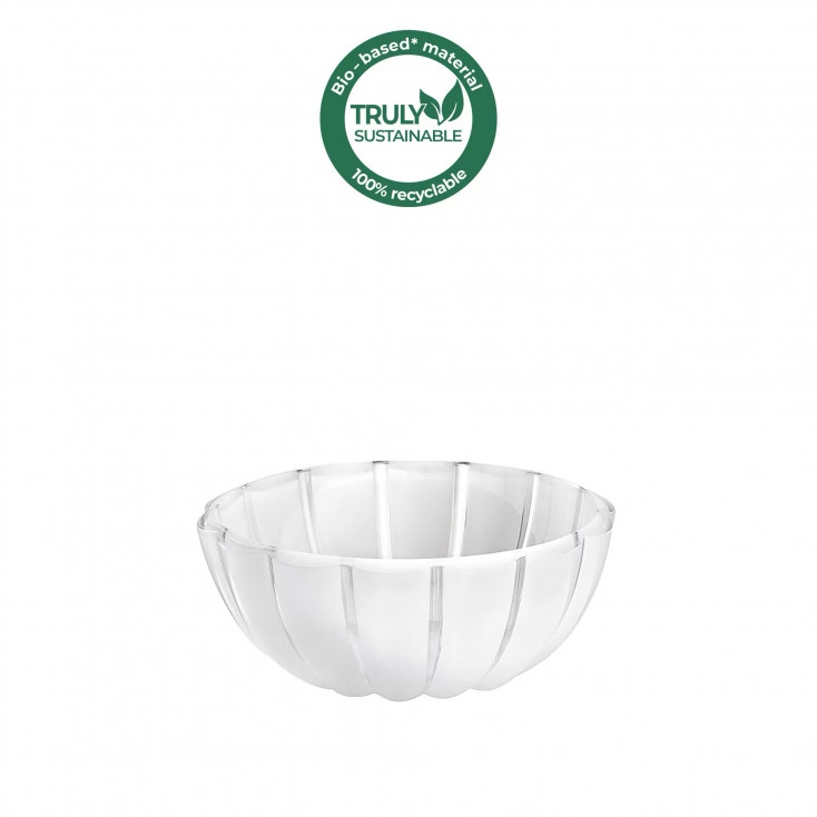 Ciotola piccola rotonda in eco-plastica dal design moderno