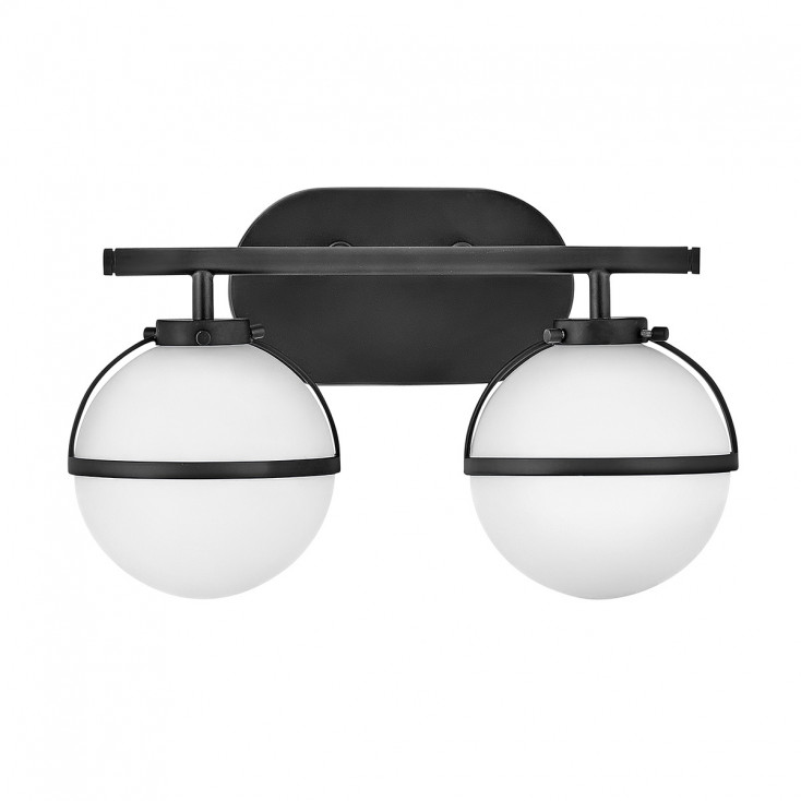 Lampada a parete in acciaio 2 diffusori in vetro semitrasparente design moderno