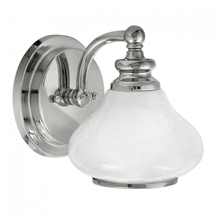 Lampada da parete in acciaio diffusore in vetro a LED G9 dal design moderno