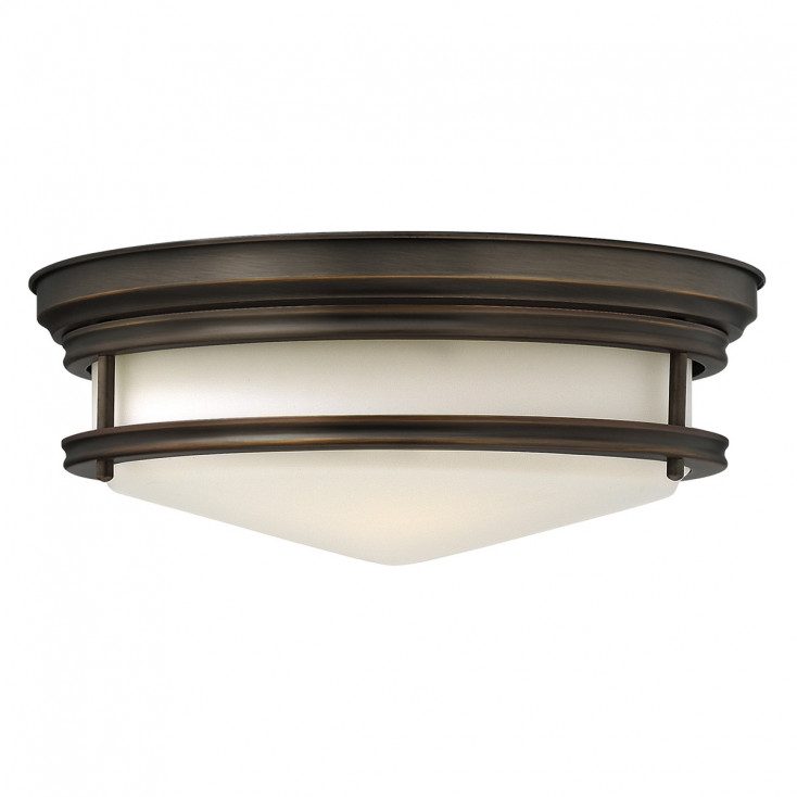 Plafoniera da soffitto rotonda in acciaio diffusore in vetro opalino con 3 luci