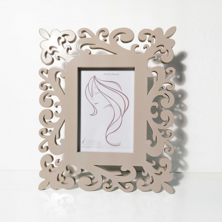 Portafoto da tavolo grande in legno dal design moderno ed elegante