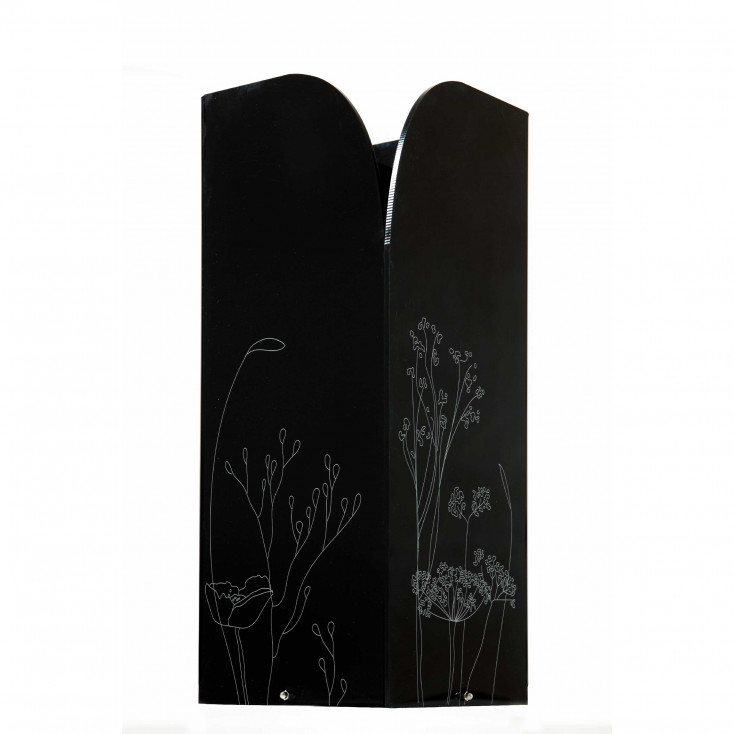 Portaombrelli in plexiglass dalle linee morbide e dal design moderno