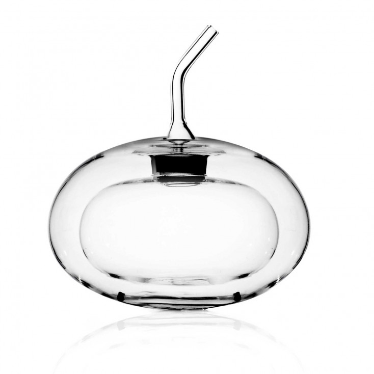 Oliera 150ml in vetro a doppia parete dalle linee moderne ed eleganti
