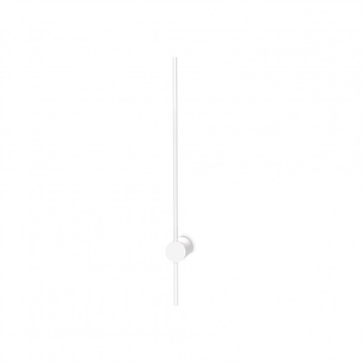 Applique a led con struttura corta in alluminio dal design moderno