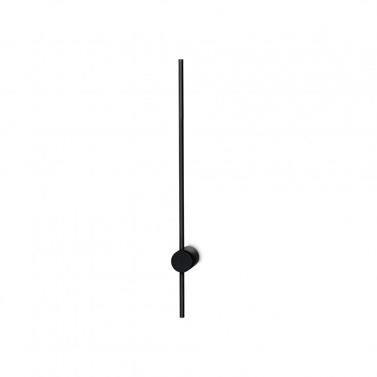 Applique a led con struttura corta in alluminio dal design moderno