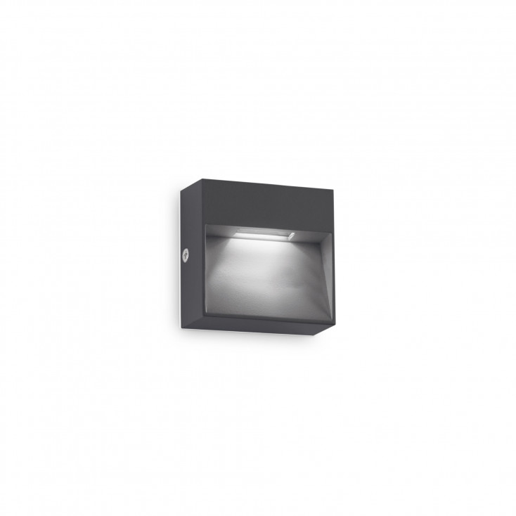 Applique a led per esterni con struttura grande in alluminio