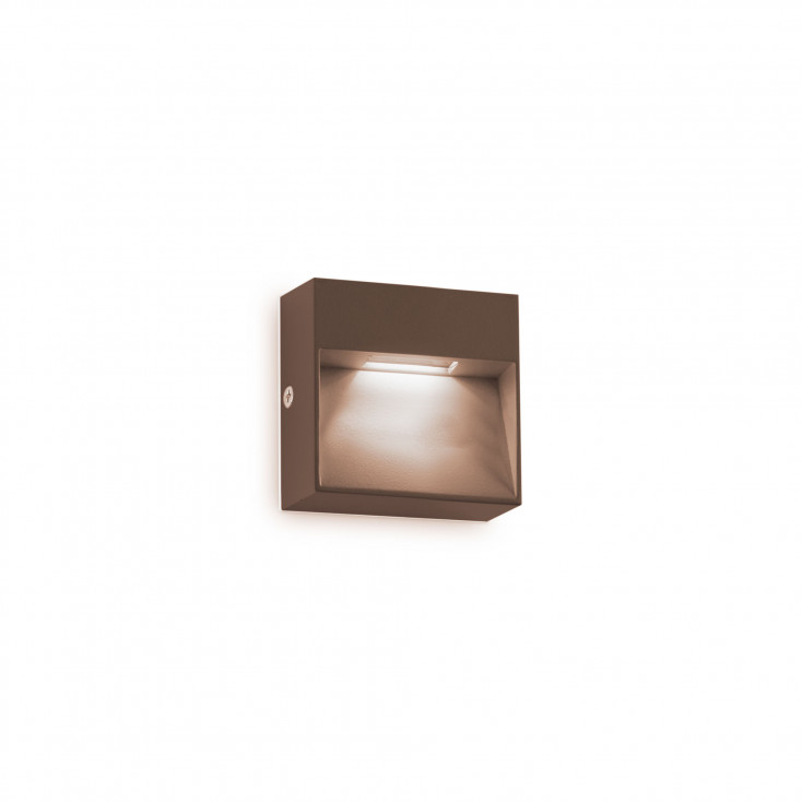 Applique a led per esterni con struttura grande in alluminio
