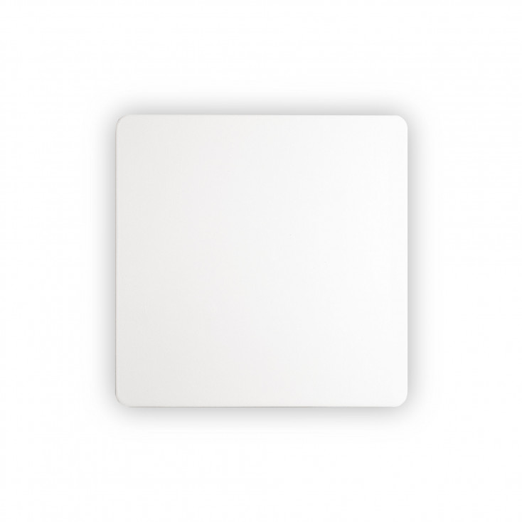 Applique a led quadrata con struttura in alluminio e diffusore in acrilico