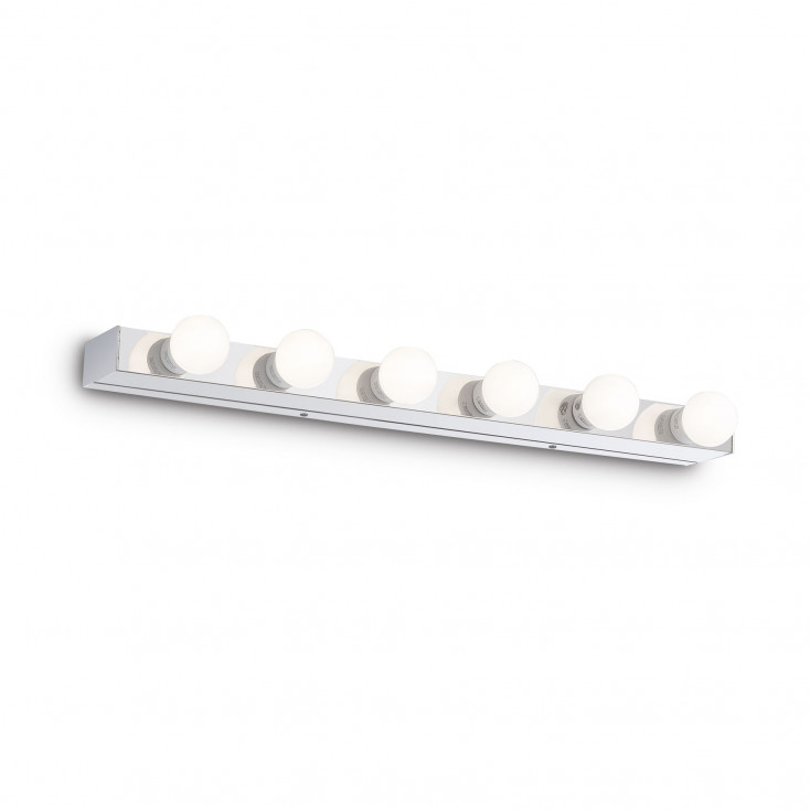 Applique con struttura lineare in metallo dal design moderno