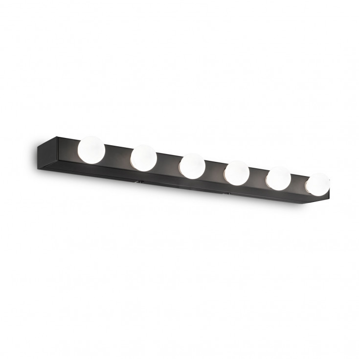 Applique con struttura lineare in metallo dal design moderno