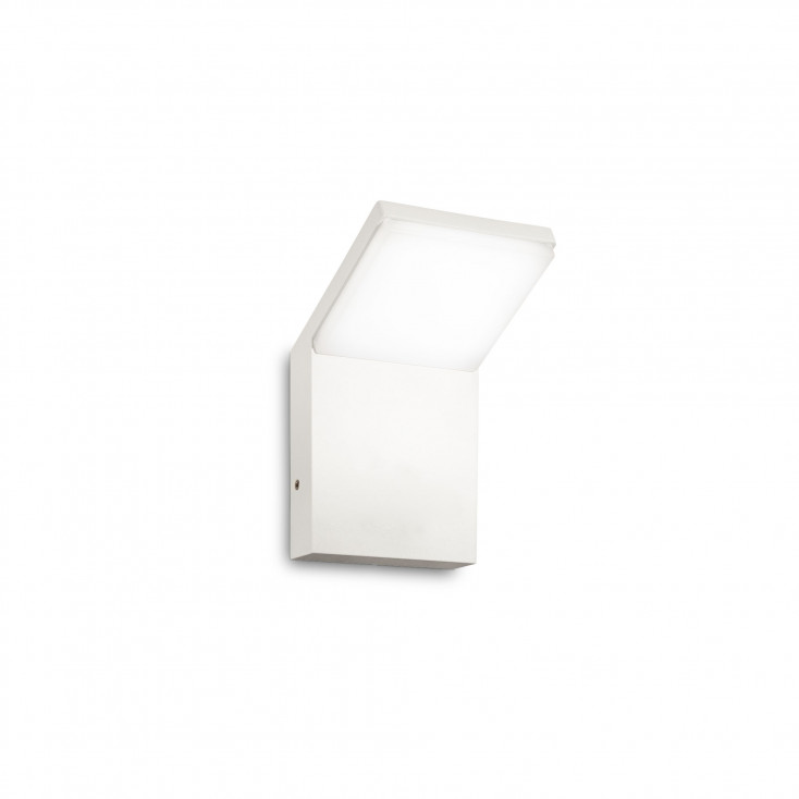 Applique da esterno a led con struttura in alluminio e diffusore in acrilico