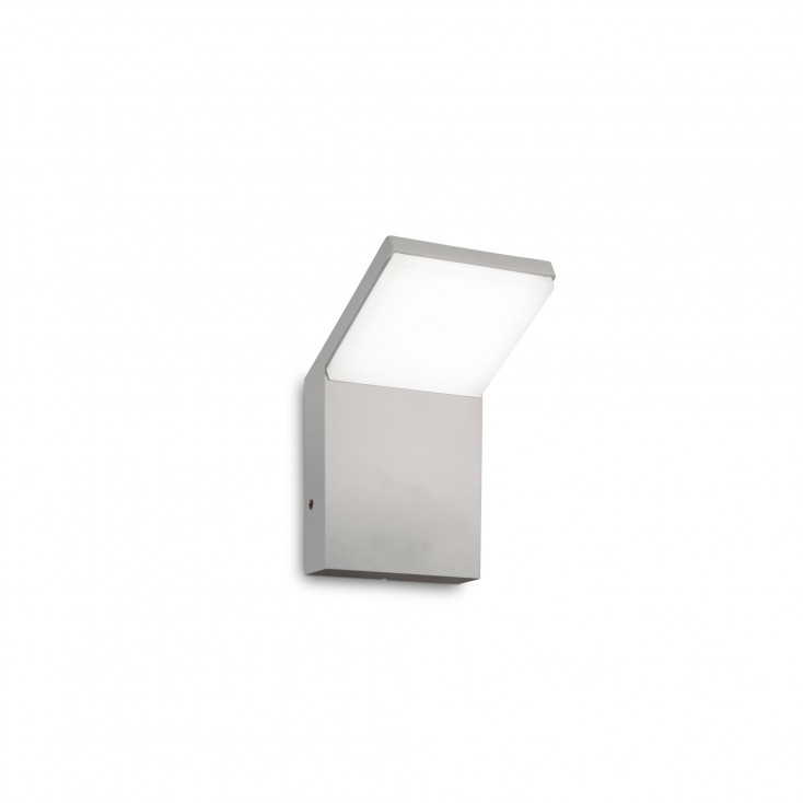 Applique da esterno a led con struttura in alluminio e diffusore in acrilico
