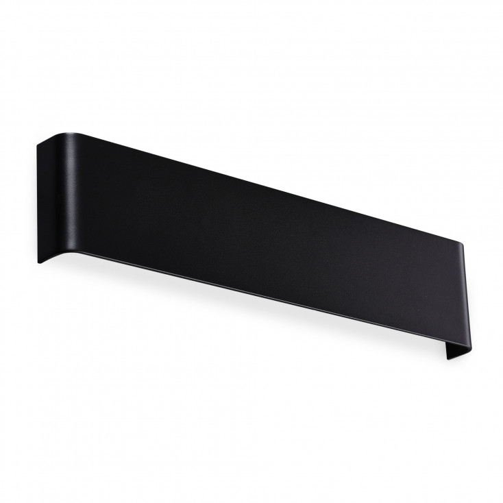 Applique da parete a led con struttura in alluminio corta