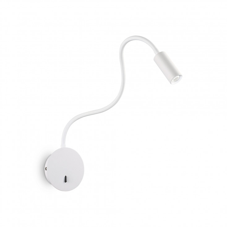 Applique da parete con diffusore a braccio orientabile