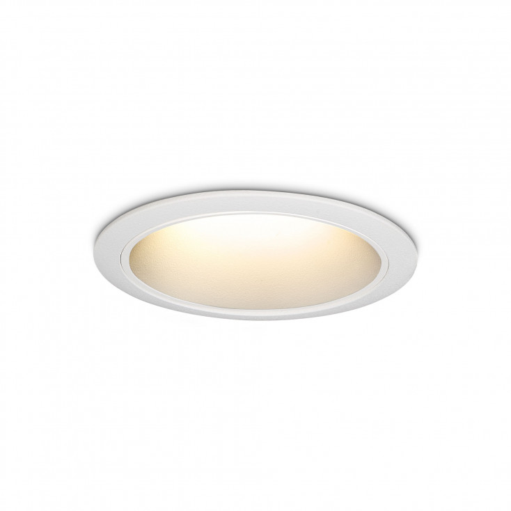 Faretto da incasso a led con struttura in alluminio rotonda