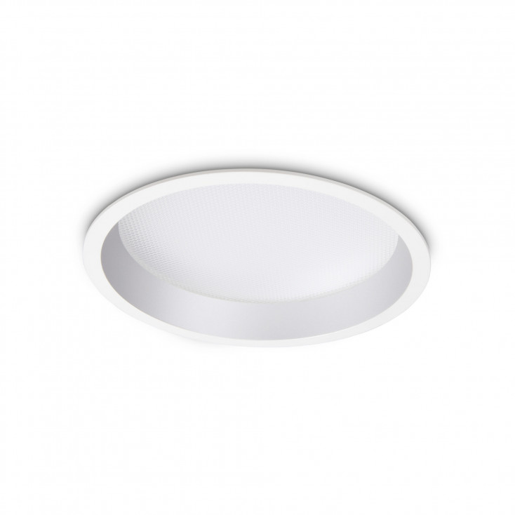 Faretto da incasso grande a led con struttura in alluminio rotonda