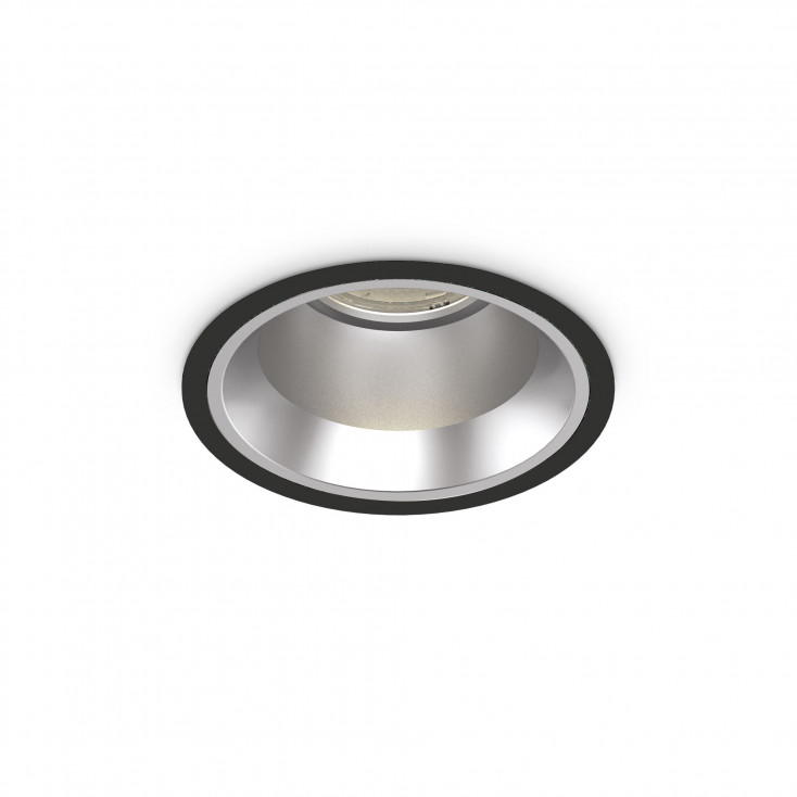 Faretto da incasso medio a led con struttura rotonda in alluminio