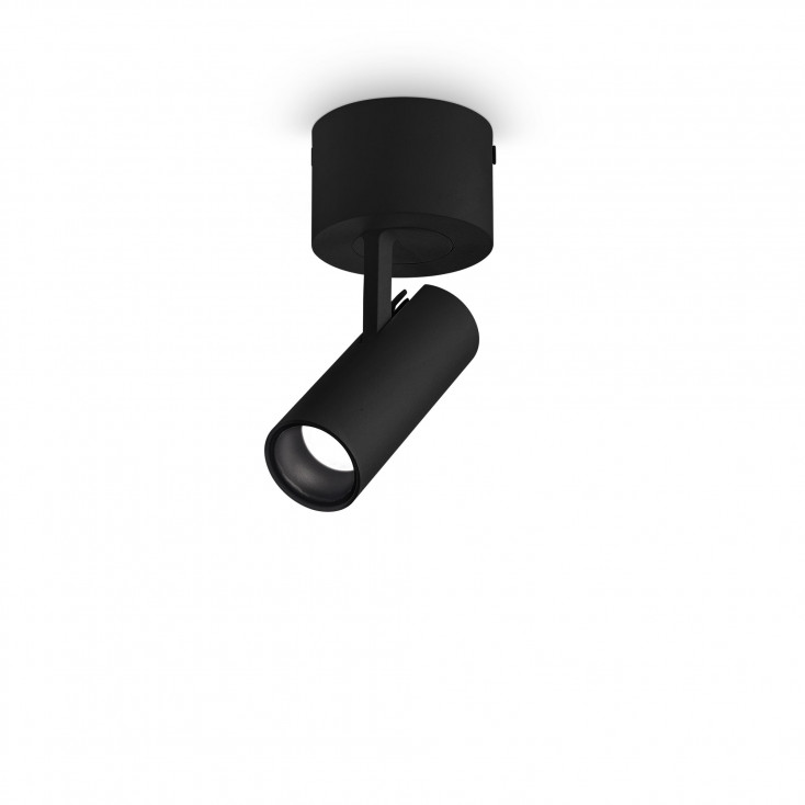 Faretto da soffitto a led corpo in alluminio con diffusore orientabile