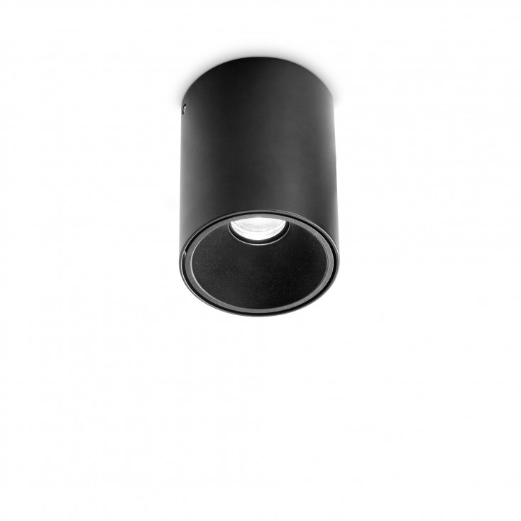 Faretto da soffitto a led struttura in alluminio e diffusore in acrilico piccolo