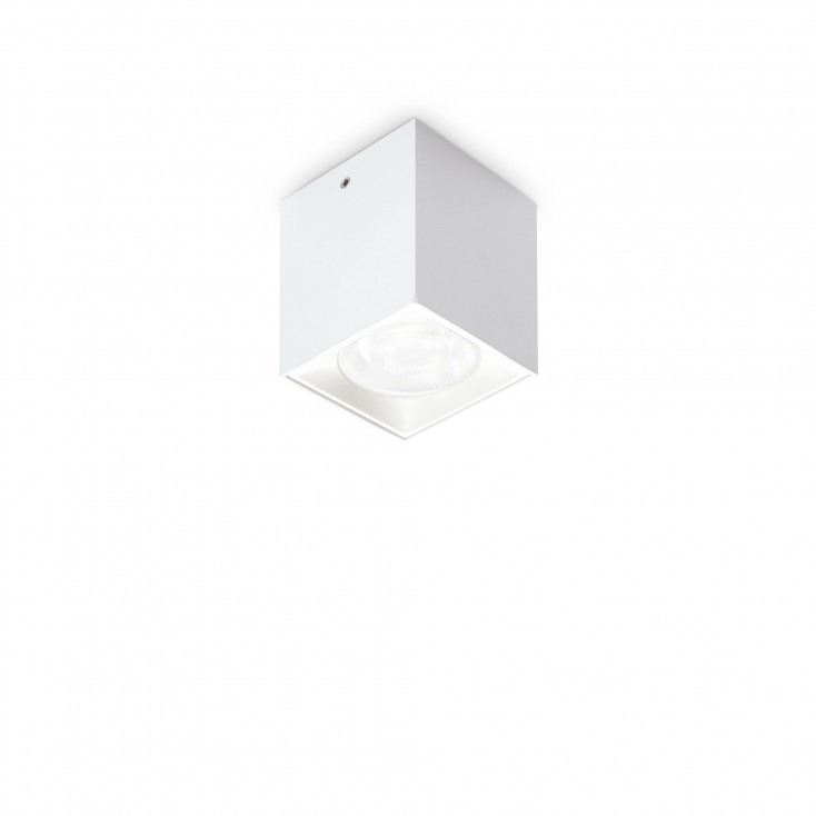 Faretto da soffitto mini a led struttura in alluminio e diffusore in acrilico