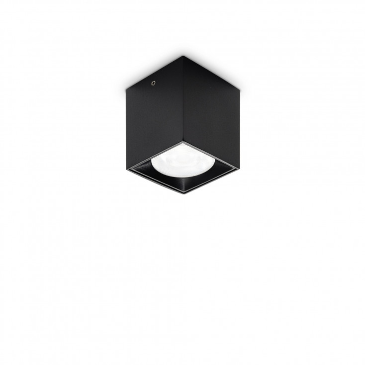Faretto da soffitto mini a led struttura in alluminio e diffusore in acrilico