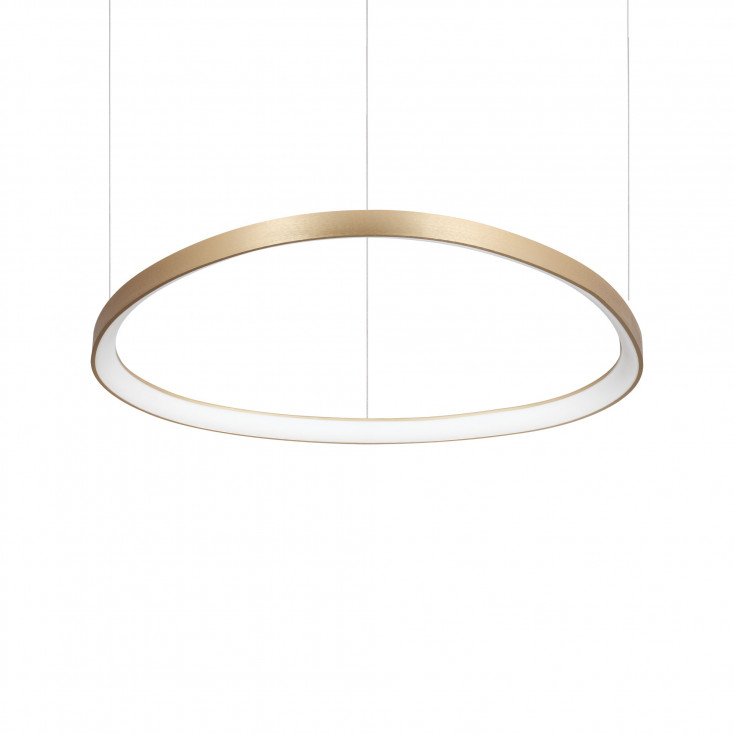 Lampada a sospensione a led grande in alluminio dal design moderno