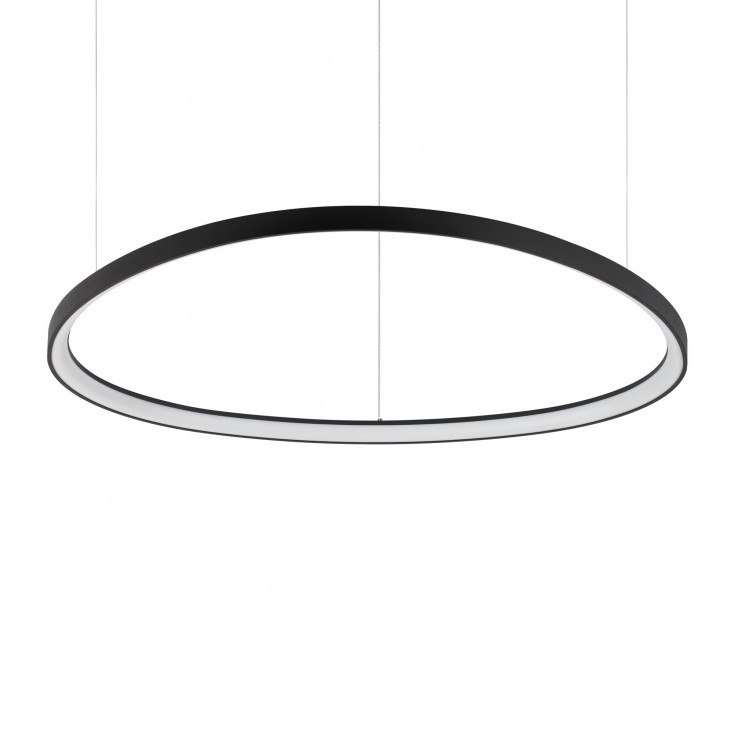 Lampada a sospensione a led gigante in alluiminio dal design moderno