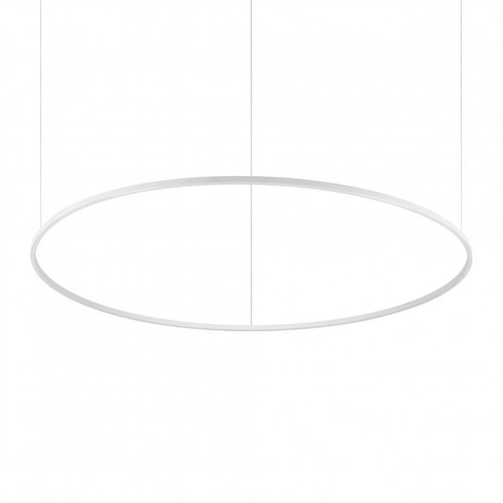 Lampada a sospensione con diffusore rotondo a led D.150