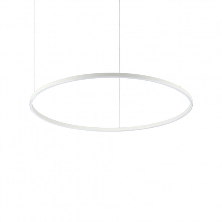 Lampada a sospensione con diffusore rotondo a led D.90