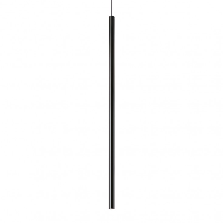 Lampada a sospensione con diffusore singolo a led lungo e rotondo
