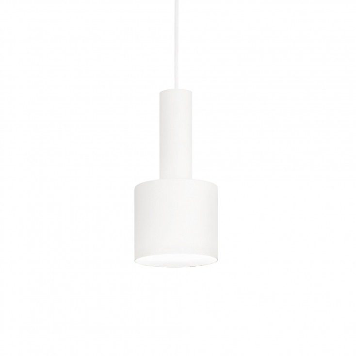 Lampada a sospensione con singolo diffusore in metallo dal design moderno