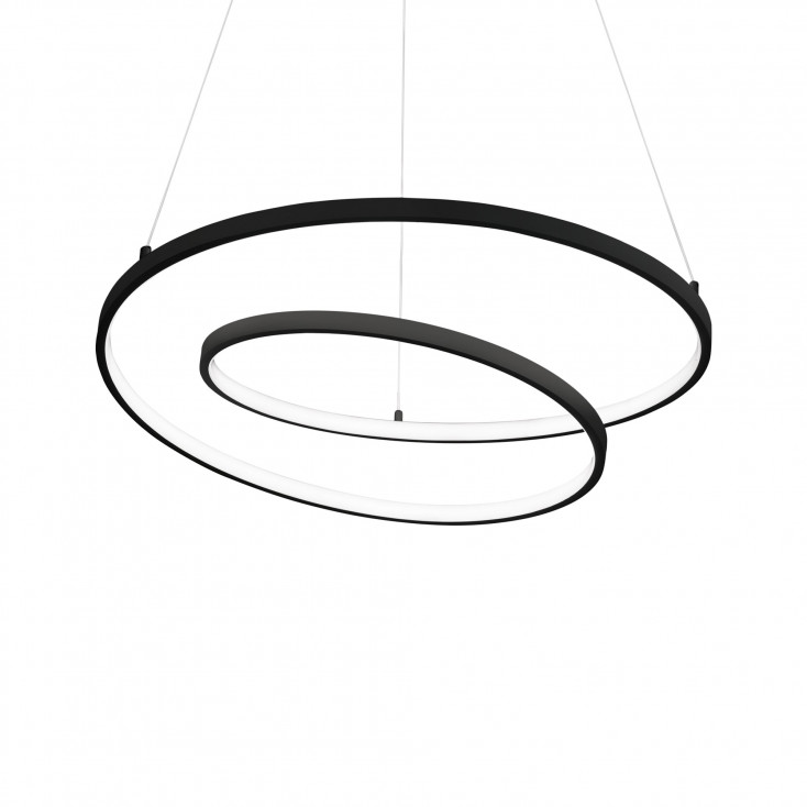 Lampada a sospensione grande con diffusore a LED dal design moderno