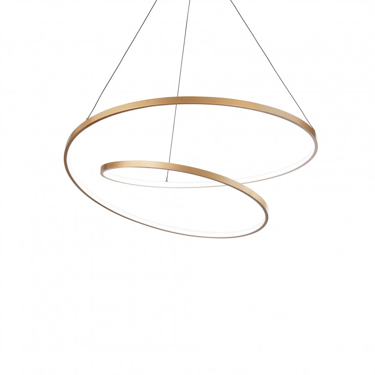 Lampada a sospensione grande con diffusore a LED dal design moderno
