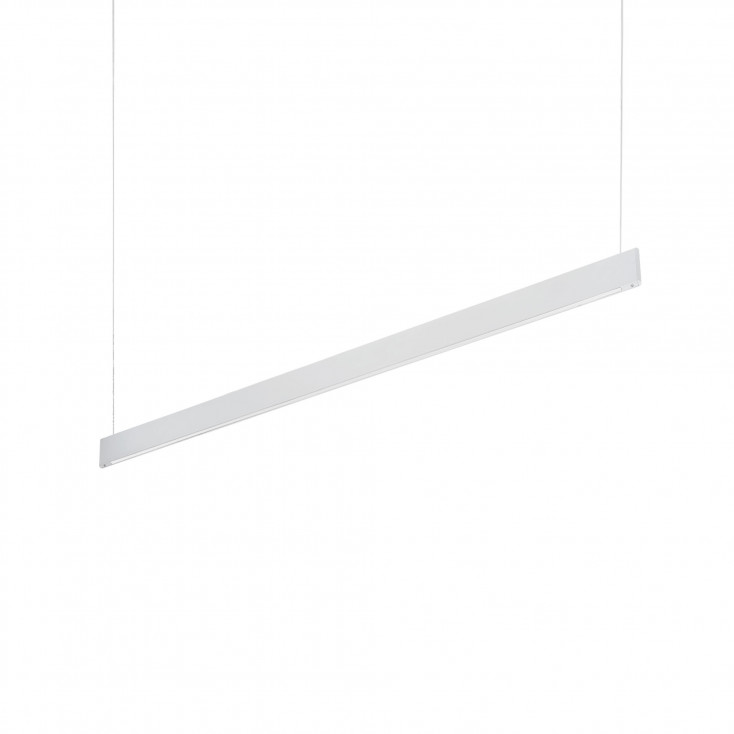 Lampada a sospensione in alluminio a led con doppia emissione di luce