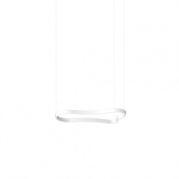 Lampada a sospensione LED piccola con struttura in alluminio dal design moderno