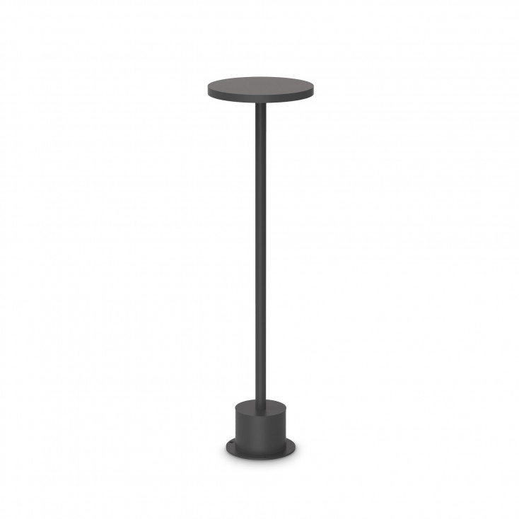 Lampada da tavolo a led dimmerabile con struttura in alluminio alta e larga